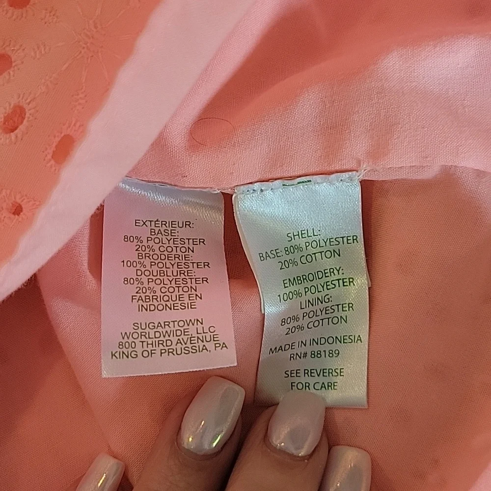 Lilly Pulitzer Shaila Eyelet Blouse